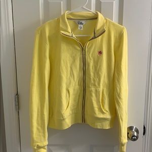 Lily Pulitzer terry cloth sweater